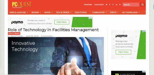 Role of Technology in Facilities Management