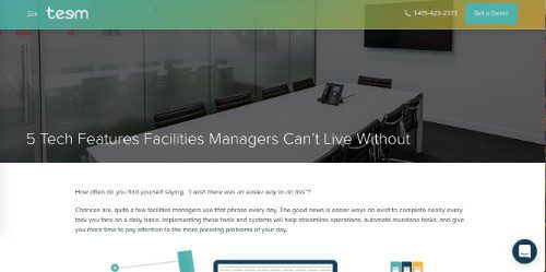  5 Tech Features Facilities Managers Can't Live Without