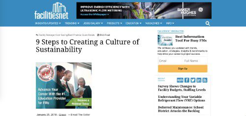 9 Steps to Creating a Culture of Sustainability