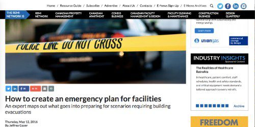 How to Create an Emergency Plan for Facilities