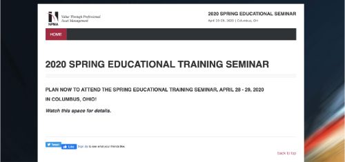 NPMA Spring Educational Training Seminar