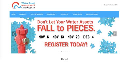 Water Asset Management Conference Online