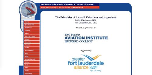 The Principles of Aircraft Valuations and Appraisals