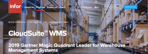 Infor CloudSuite™ WMS