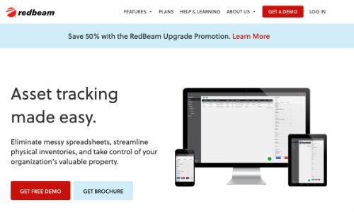 RedBeam Asset Tracking Software