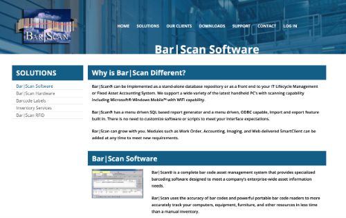 Bar|Scan Software