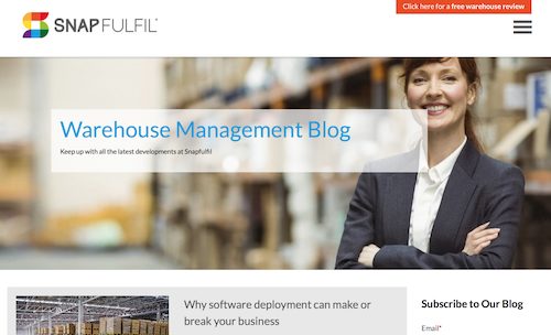 Snapfulfil Warehouse Management Blog