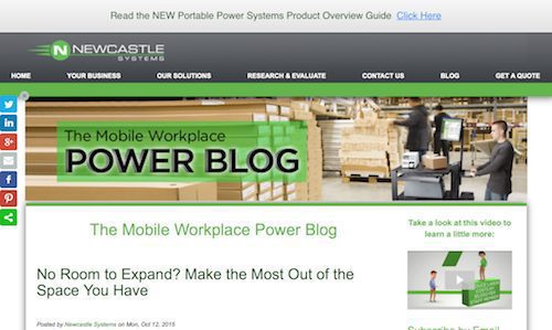 The Mobile Workplace Power Blog