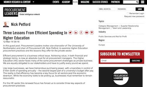 Three Lessons from Efficient Spending in Higher Education