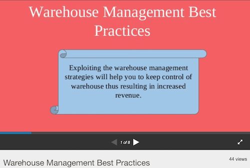 warehouse business plan ppt