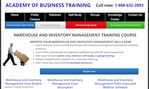 warehouse-and-inventory-management-training-course