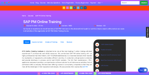 SAP PM Online Training (KITS)