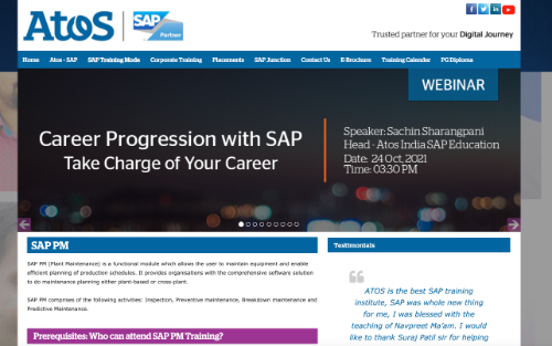 SAP PM Training (Atos)