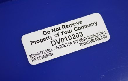 Laser-Markable Label Blanks - Camcode