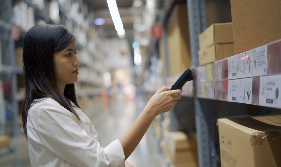 Scanning barcodes for barcode inventory management