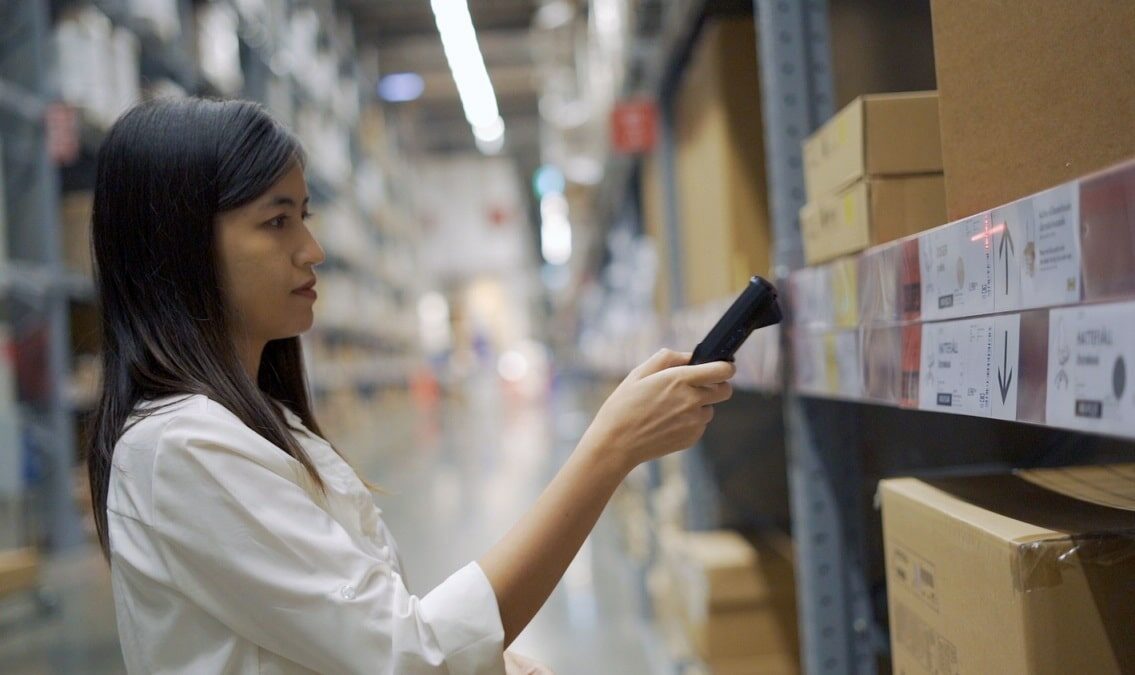 Scanning barcodes for a Barcode Inventory System