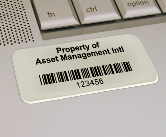 Metalphoto Equipment Security Label