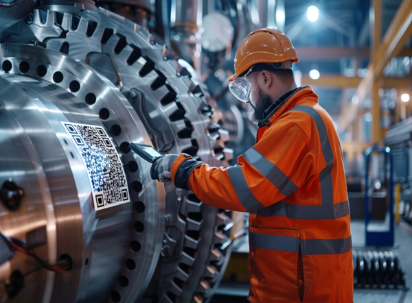 metal qr code tags for equipment