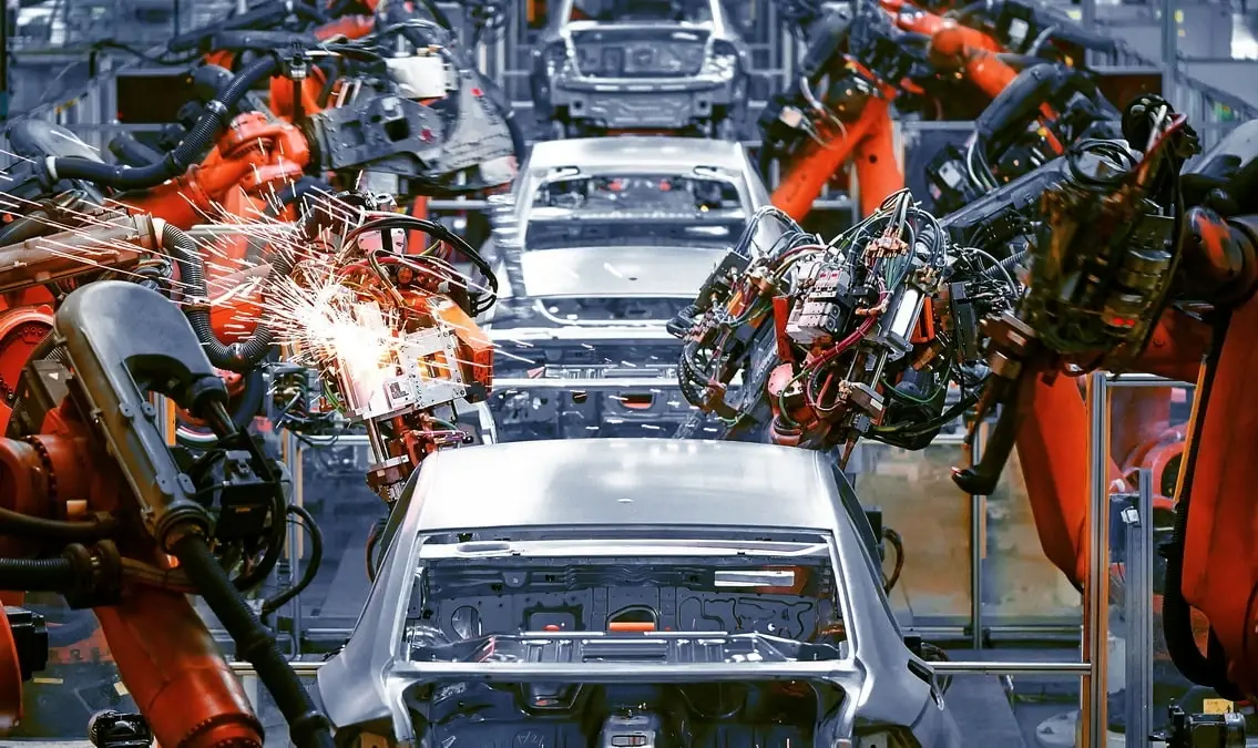 Automated inspection line in a facility